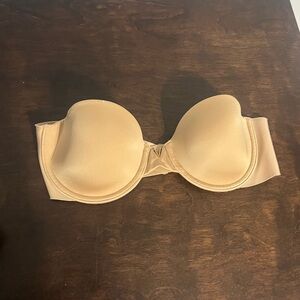 Victoria's Secret Nude Strapless Bra
